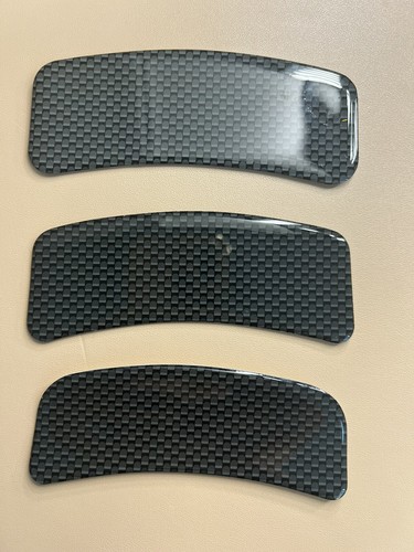 Tankpad carbon dreiteilig - carbon,