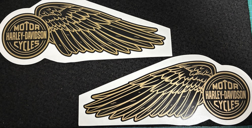 Harley davidson vintage - harley, wing