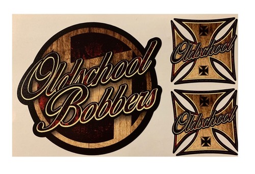 Oldschool aufkleber bobber - oldschool,