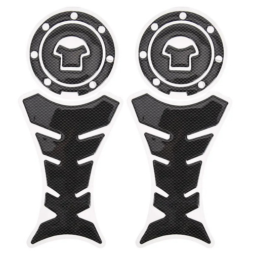 Set 3d carbon tankpad - 2-set,
